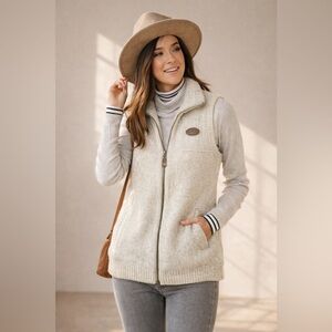 Vintage Cream Women's Vest